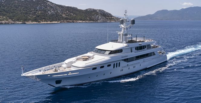 50m Motor Yacht INVADER: Charter Special for Late Season 2025 in the Mediterranean