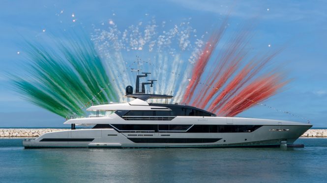 Superyacht SAIRU joins the charter fleet: Riva’s flagship ready for charter in 2025